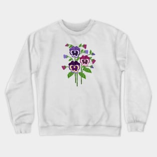 pansy Crewneck Sweatshirt